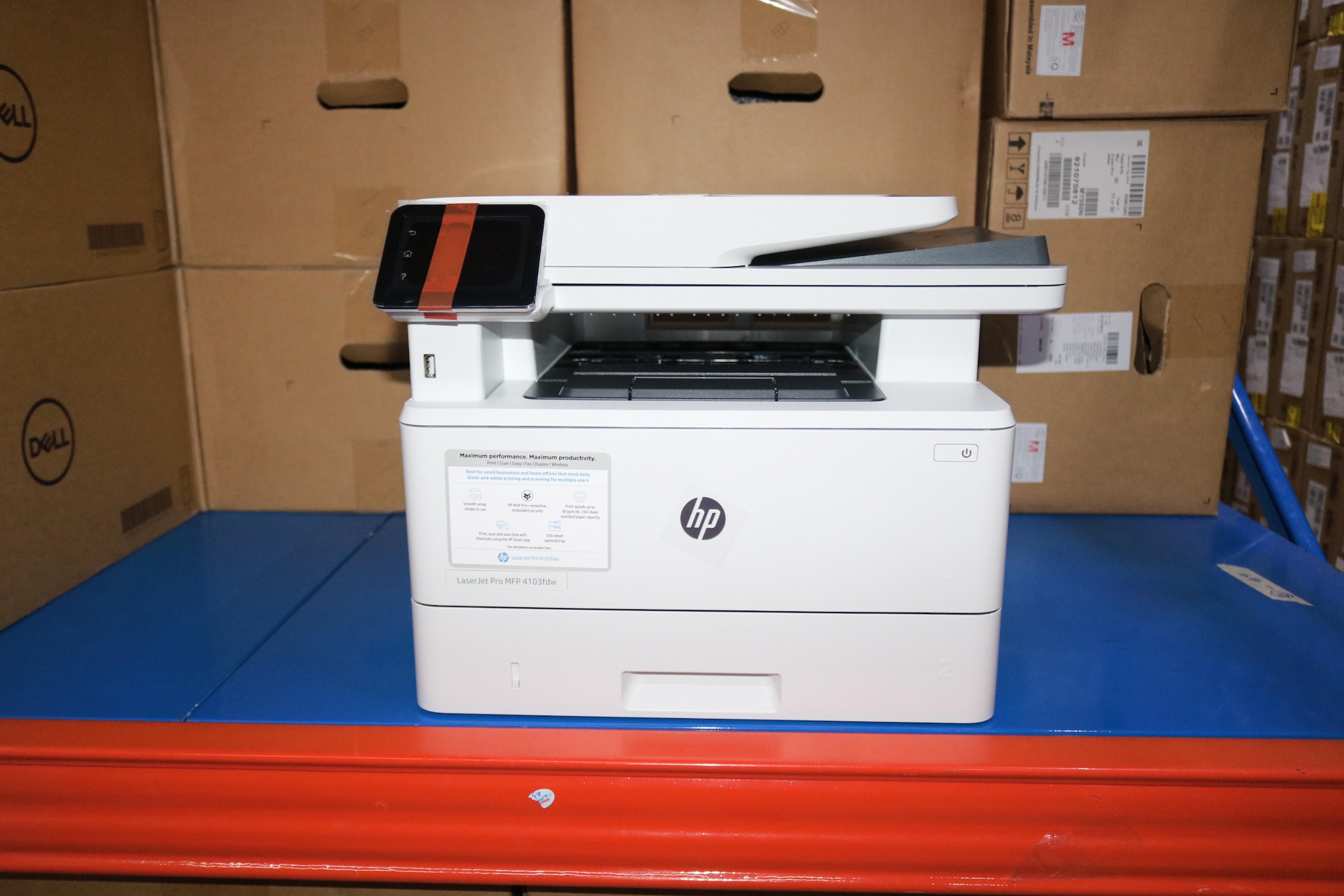 Hình ảnh chi tiết Máy in laser TĐ đa năng HP Pro 4103fdn - In 2 mặt, LAN, Fax - Ảnh số 2